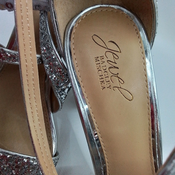 JEWEL BADGLEY MISCHKA Cook Block Heel  Sandal SZ 11 - Picture 7 of 7